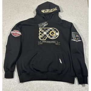Pro Standard‎ Philadelphia  Flyers  NHL Hoodie Men's Size Large Patches NWT